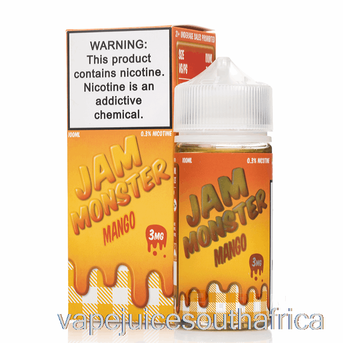 Vape Juice South Africa Mango - Jam Monster Liquid - 100Ml 0Mg
